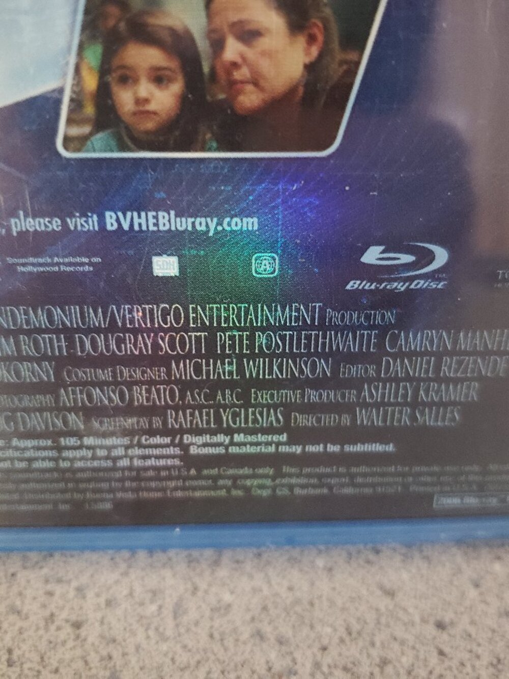 New Dark Water Blu Ray Thriller Blue Ray ( Not DVD ) - Picture 2 of 7
